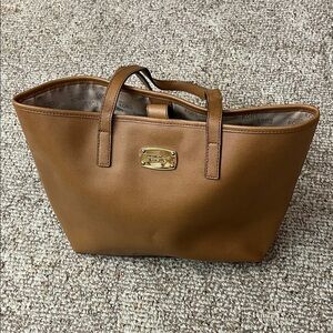 MICHAEL Michael Kors Tan Leather Tote